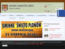 Tablet Screenshot of nowemiasteczko.pl